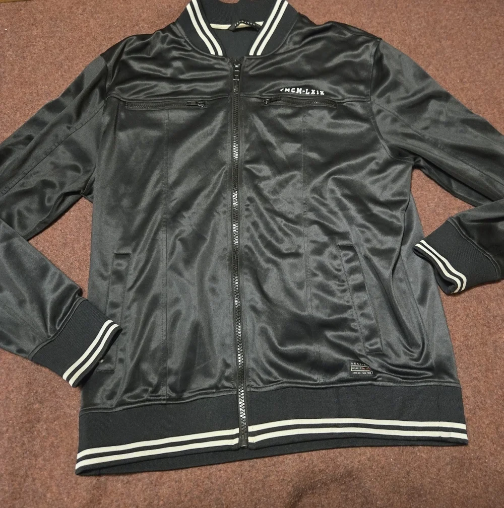 Vintage Sean John Track Jacket Roman Numerals "MCM-LXIX Men's Size XL - Picture 1 of 8